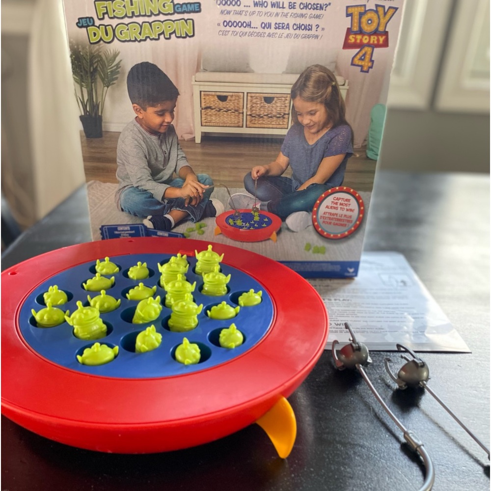 Toy Story fishing game .